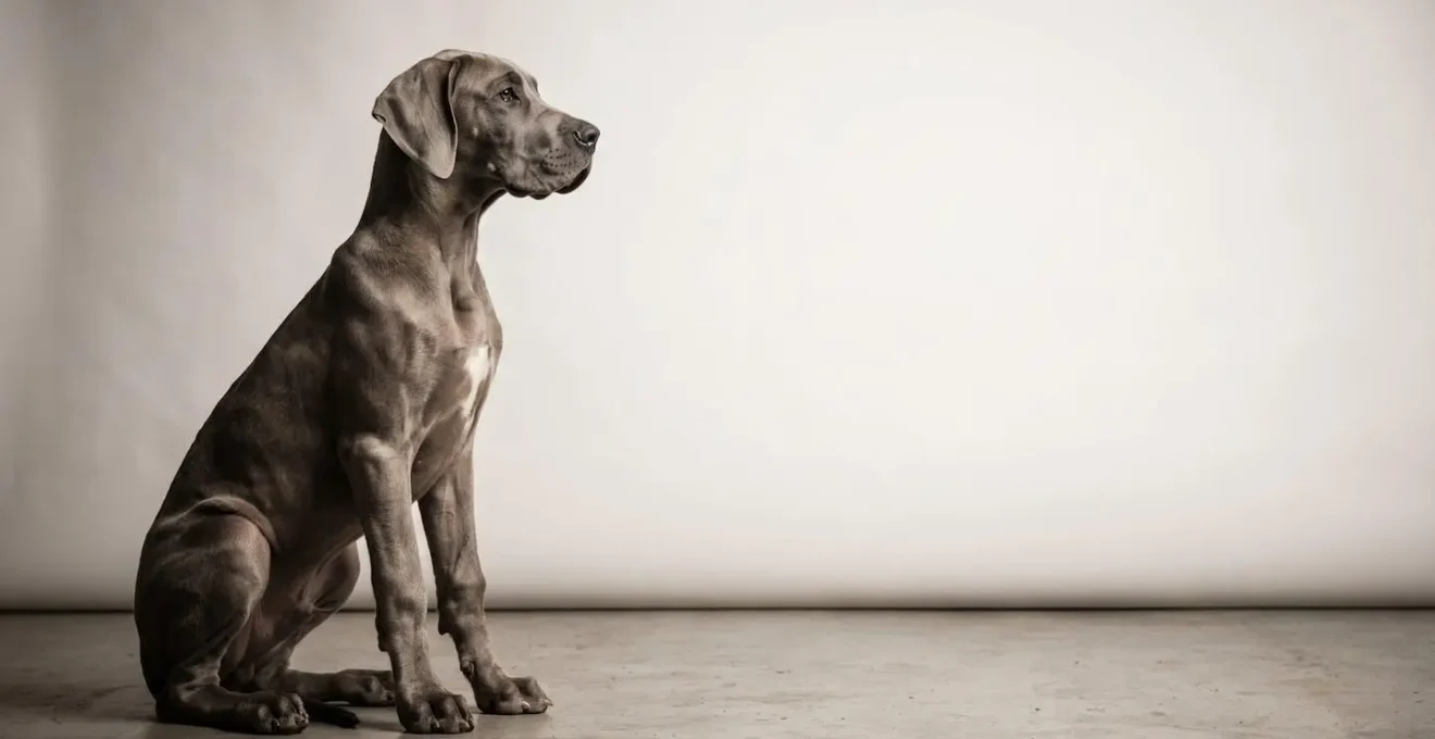 Représentation symbolique de la croissance osseuse et du développement squelettique chez les chiens de grande race